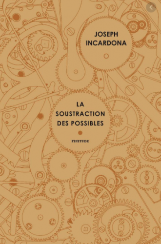 joseph incarna, la soustraction des possibles, éditions finitude