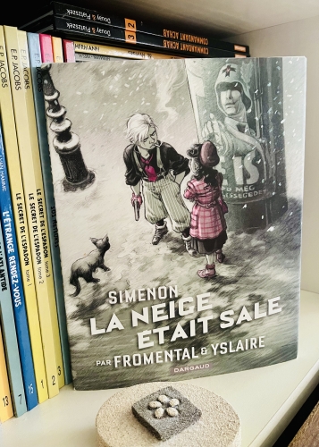 bernard yslaire,jean-luc fromental,georges simenon,la neige était sale,éditions dargaud