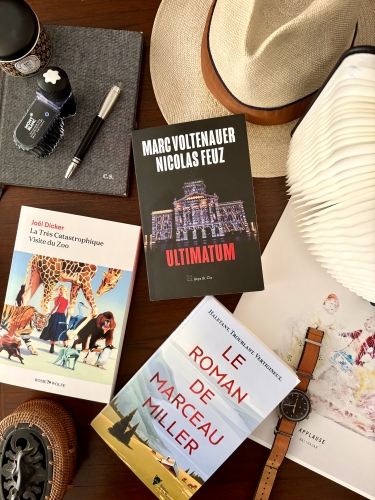 joël dicker,marc voltenauer,nicolas feuz,le roman de marceau miller,rosie & wolfe,la martinière,istya & cie,la très catastrophique visite du zoo,ultimatum