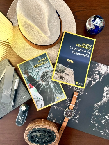 michèle pedicelli,editions de l’aube,sans collier,la patience de l'immortelle