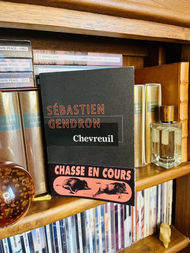 sébastien gendron,éditions gallimard,collections la noire,chevreuil