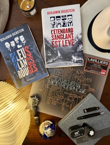 benjamin dierstein,l’étendard sanglant est levé,éditions flammarion