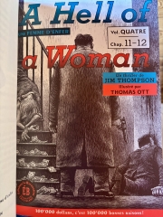 jim thompson,a hell of a woman,editions de la baconnière