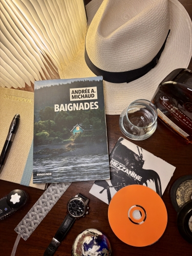 andrée a. michaud,baignades,éditions rivages,thriller,roman noir,chronique littéraire,blog mon roman noir et bien serré,roman contemporain,lu en 2025,littérature noire
