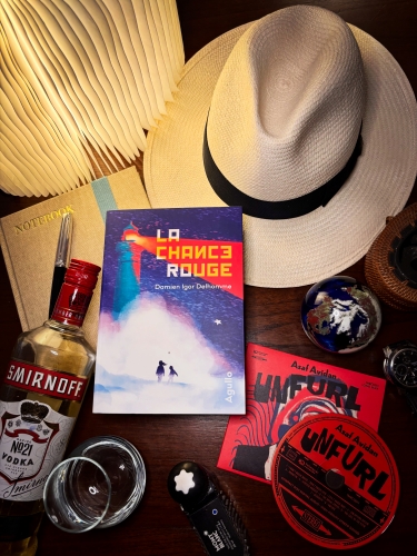 damien igor delhomme,la chance rouge,éditions agullo,parution 2026,littérature noire,thriller fantastique,blog littéraire,blog mon roman noir et bien serré,actualité littéraire 2026